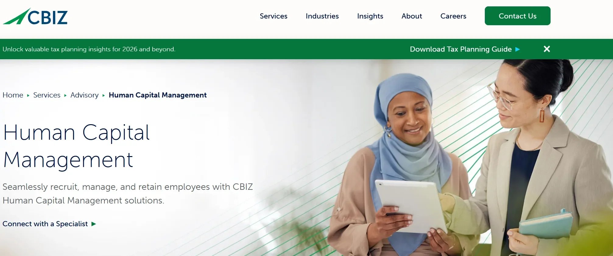 CBIZ website