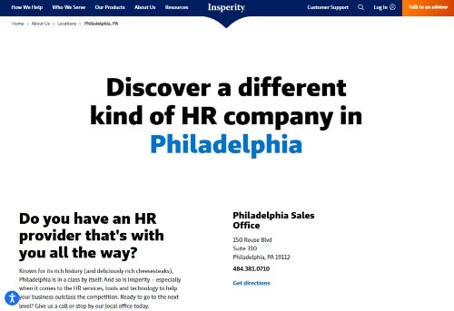 Insperity website