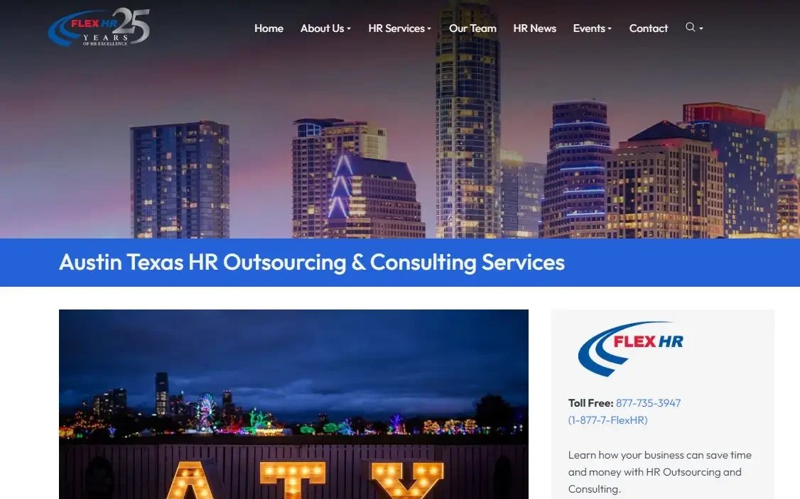 Flex HR website