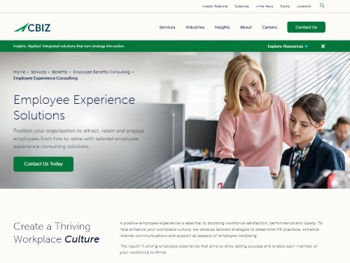 CBIZ website