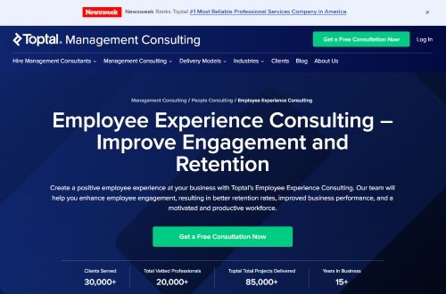 Toptal website