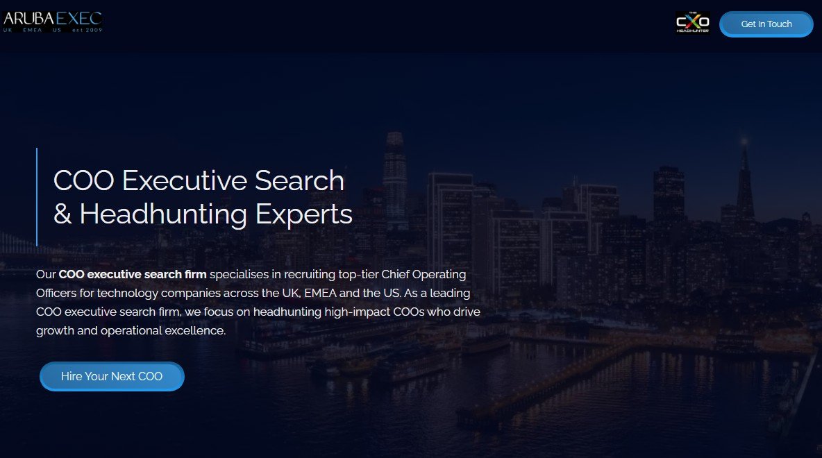 Aruba Exec website