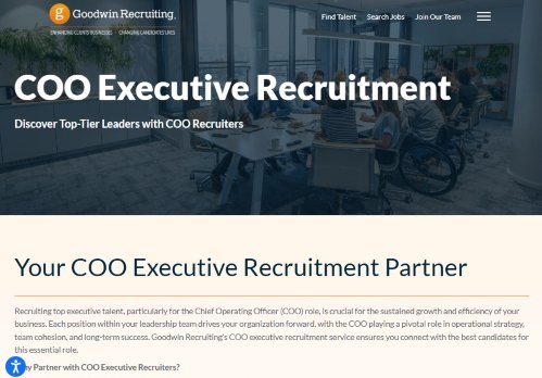 Goodwin Recruiting website