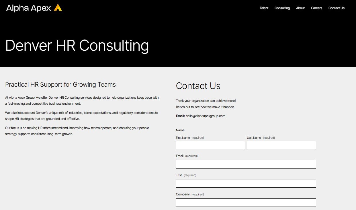 Denver HR Consulting