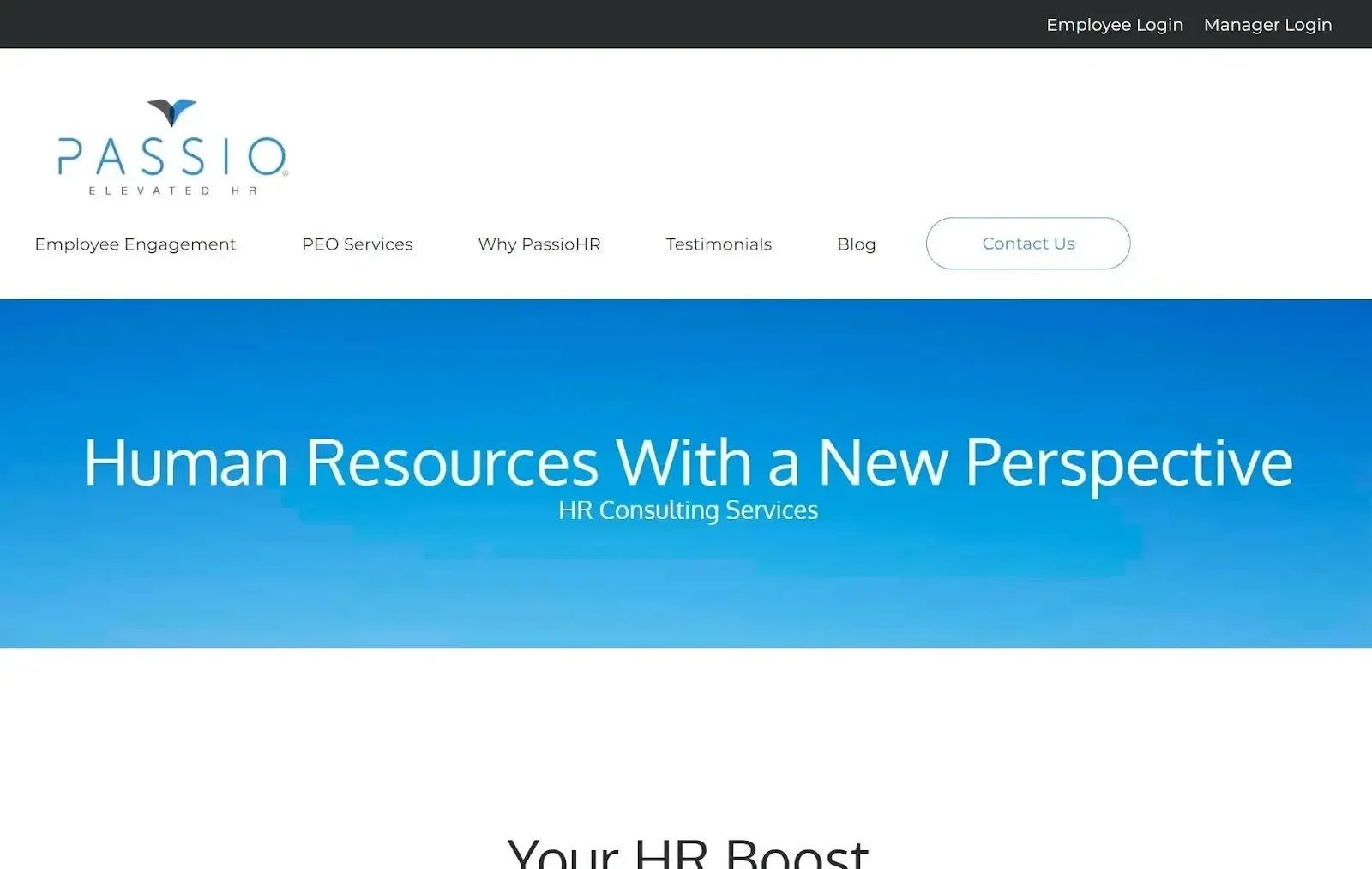 PassioHR website