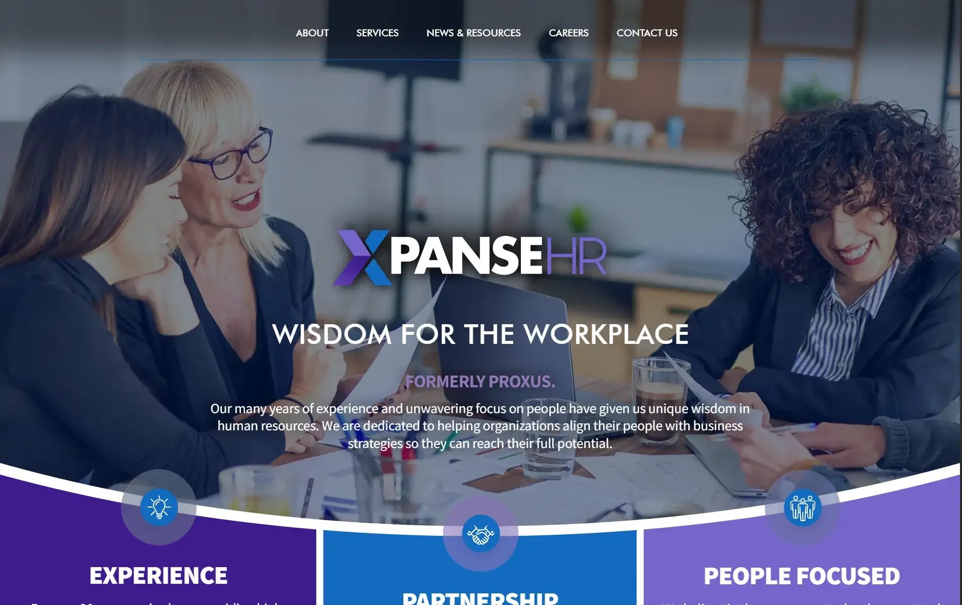 XpanseHR website