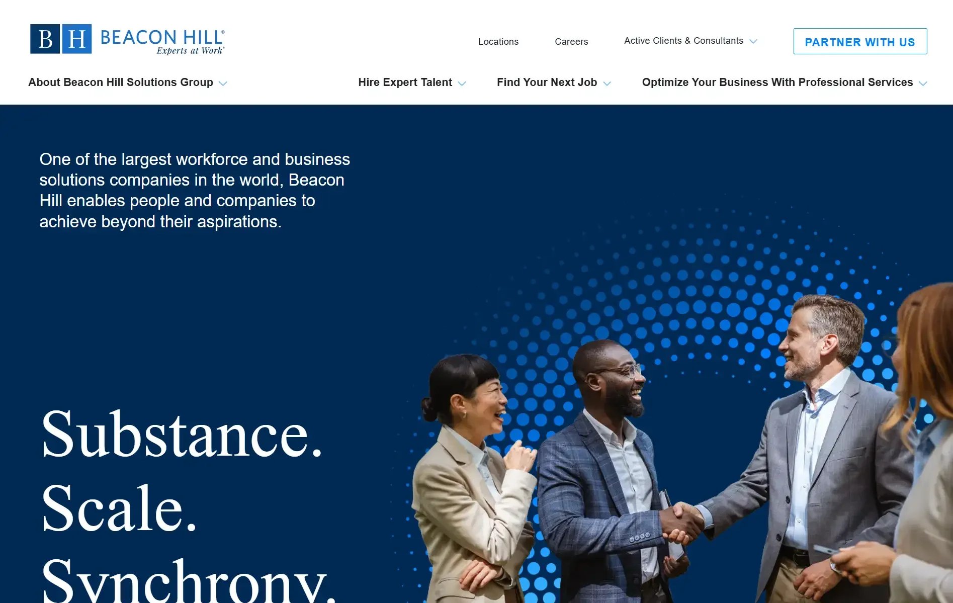 Beacon Hill Solutions Group website