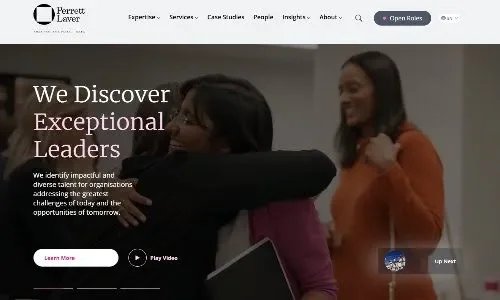 Perrett Laver website