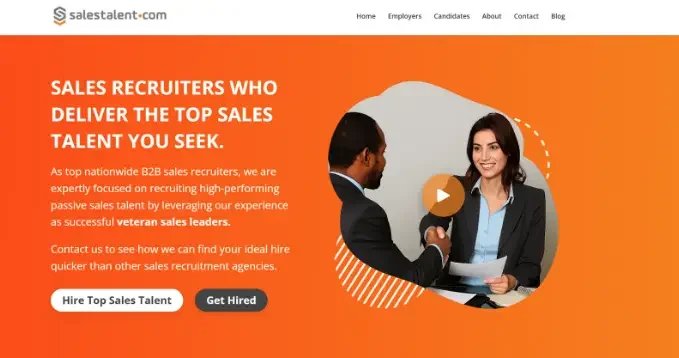 Sales Talent website
