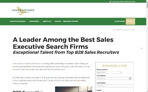 Cowen Partners website