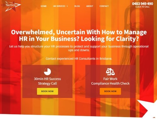 HR Tactics website