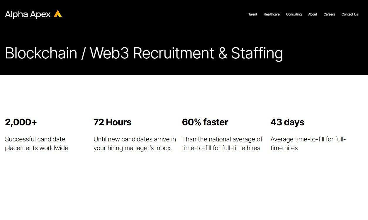 Alpha Apex Group website