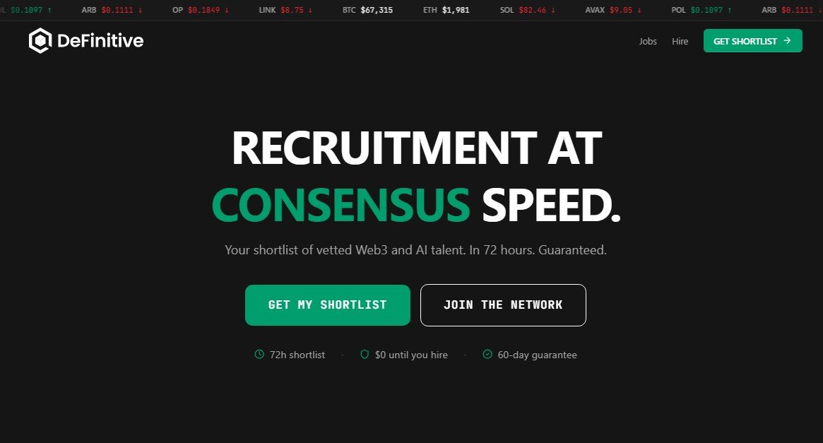 DeFinitive website