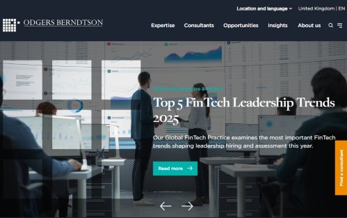 Odgers Berndtson website