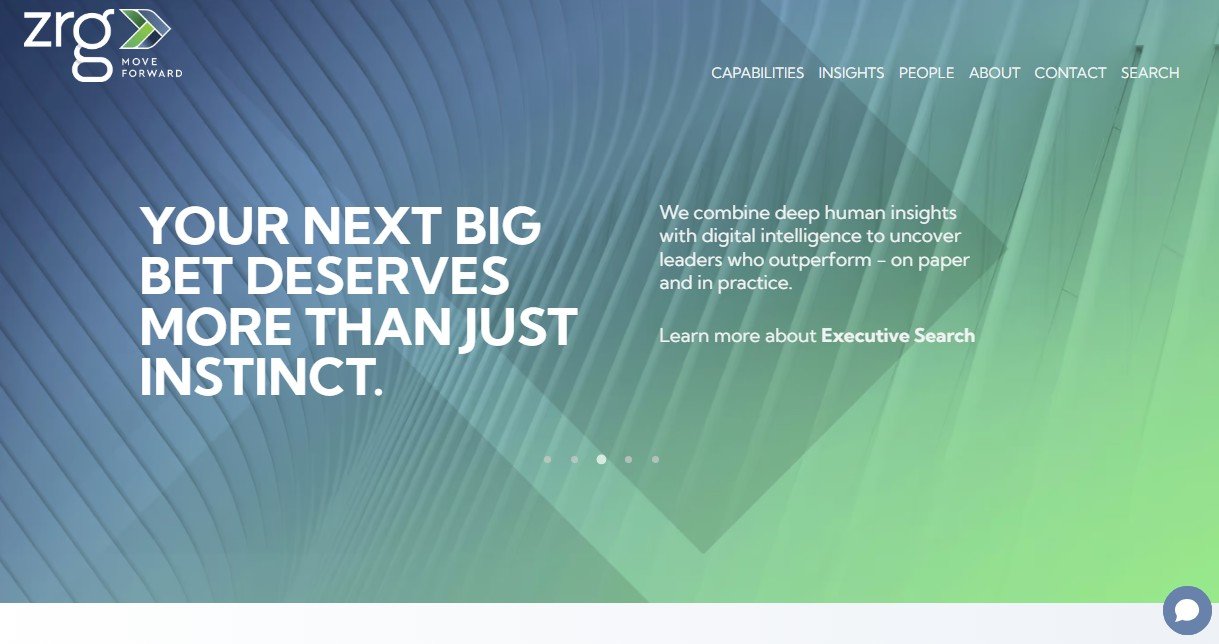 ZRG Partners website