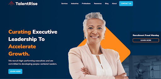 TalentRise website