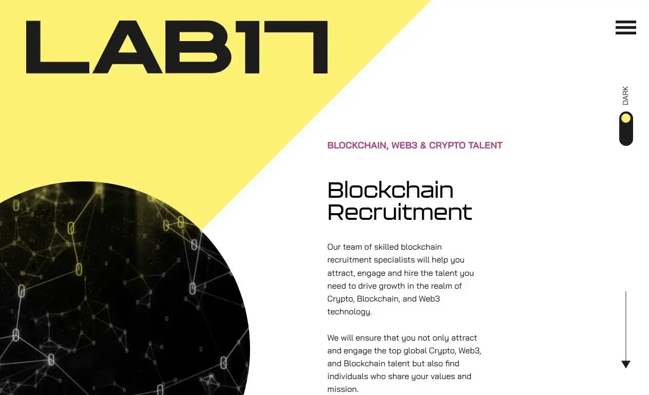 The Lab17 website