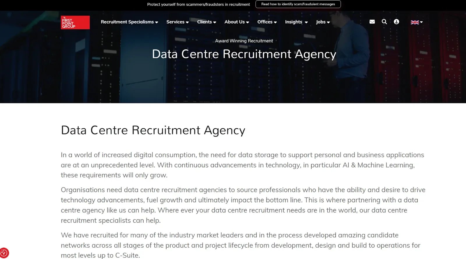 First Point Group website