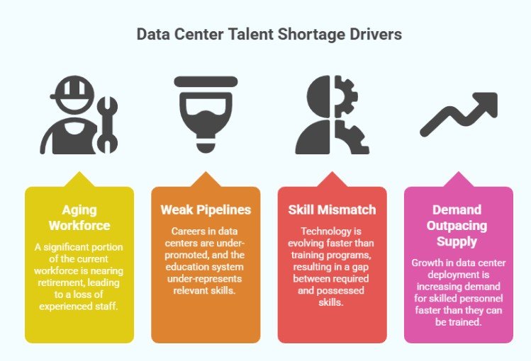 What’s Driving the Data Center Talent Shortage?