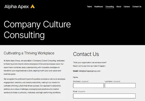 Company Culture Consulting