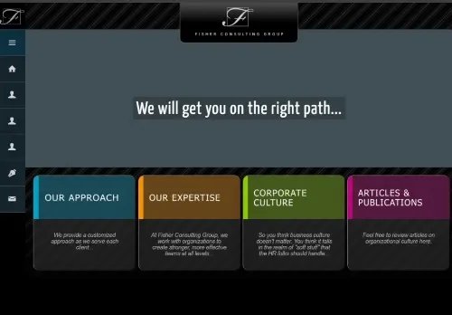 Fisher Consulting Group website
