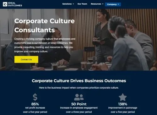 Ideal Outcomes, Inc. website