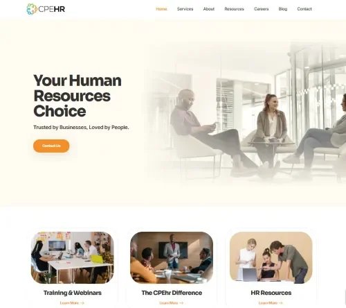 CPEhr website