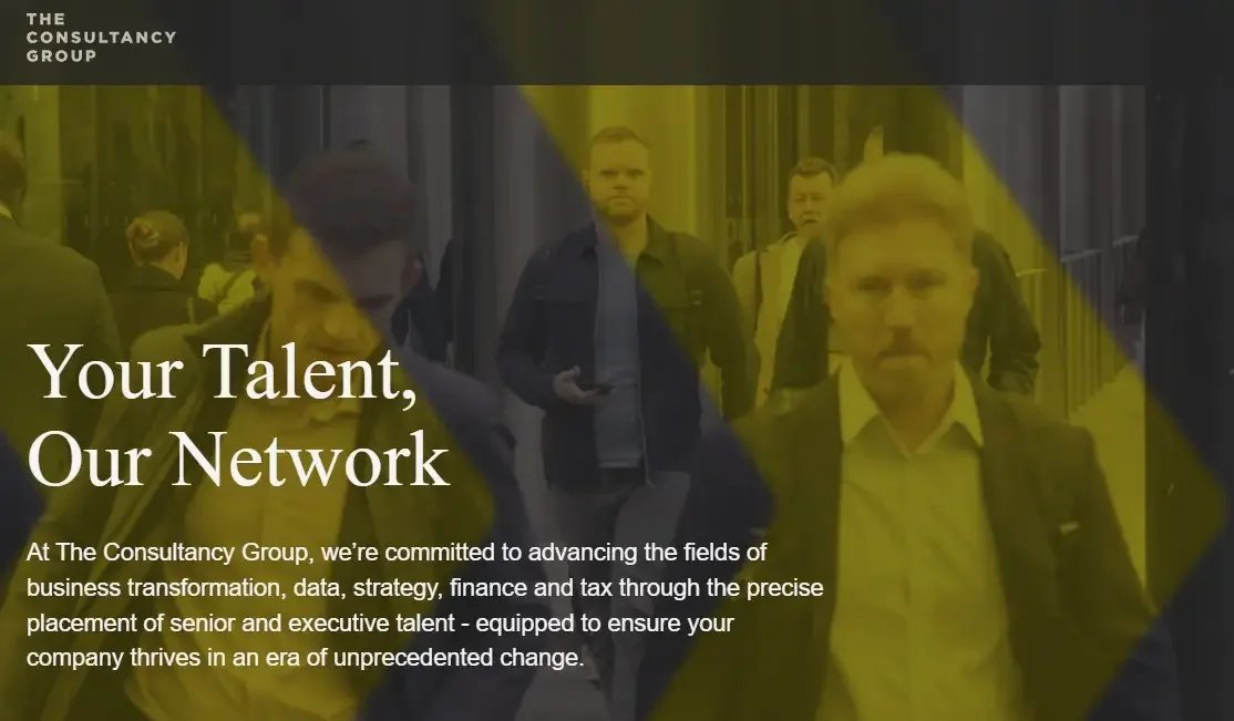 The Consultancy Group website