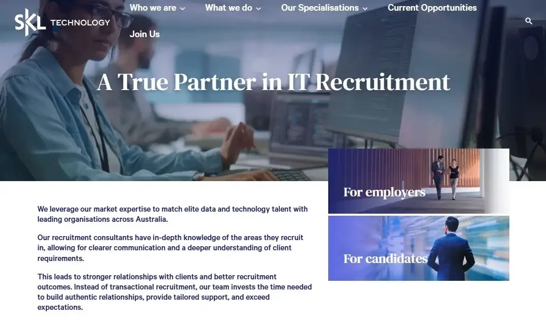 SKL Technology website
