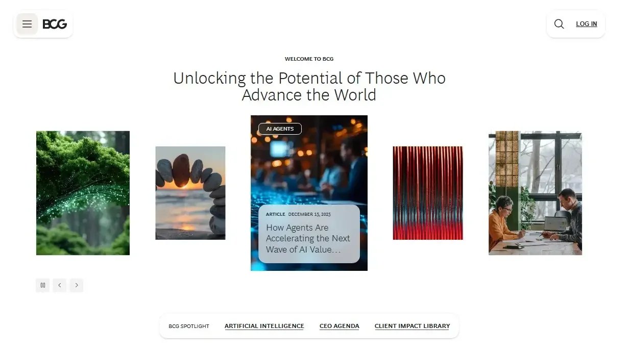 Boston Consulting Group website