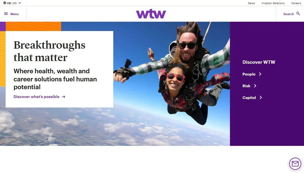 WTW (Willis Towers Watson) website
