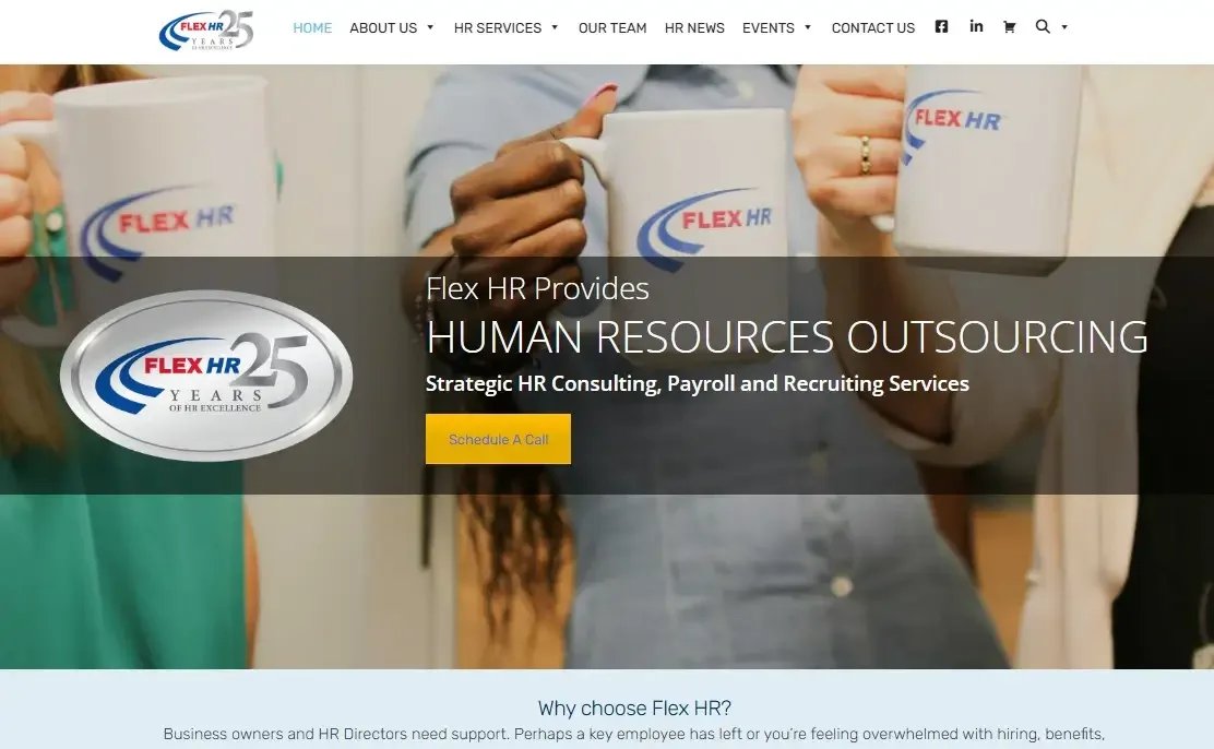 Flex HR website