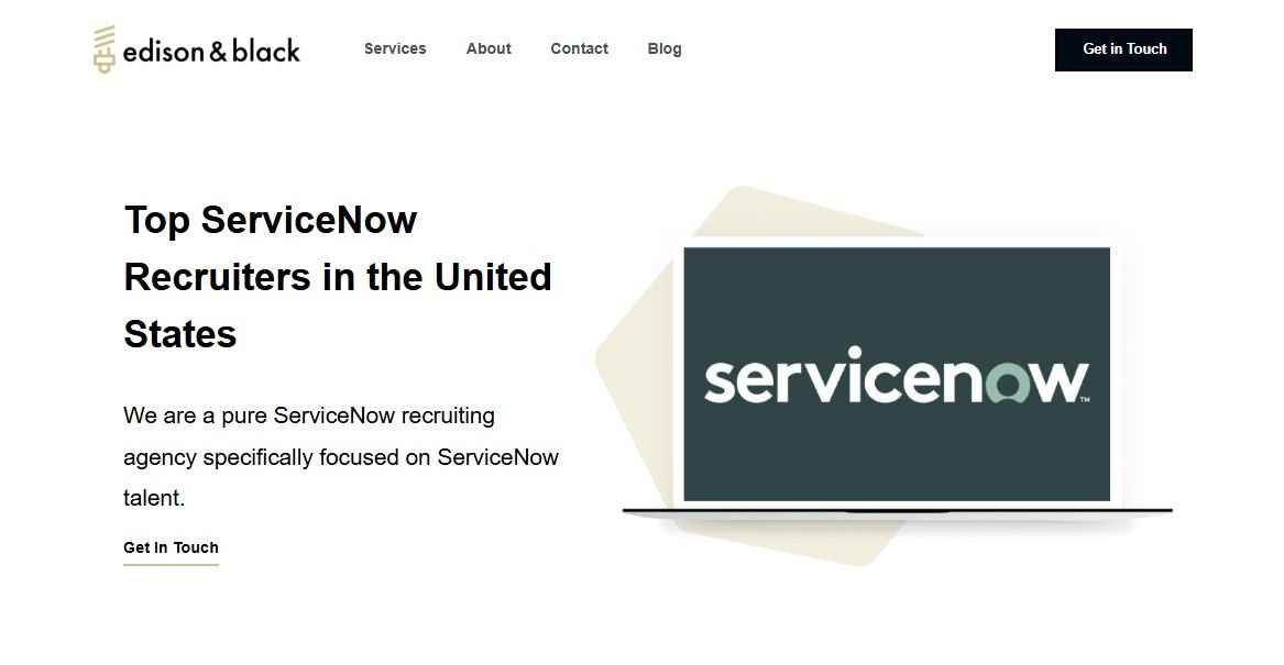 Edison & Black website