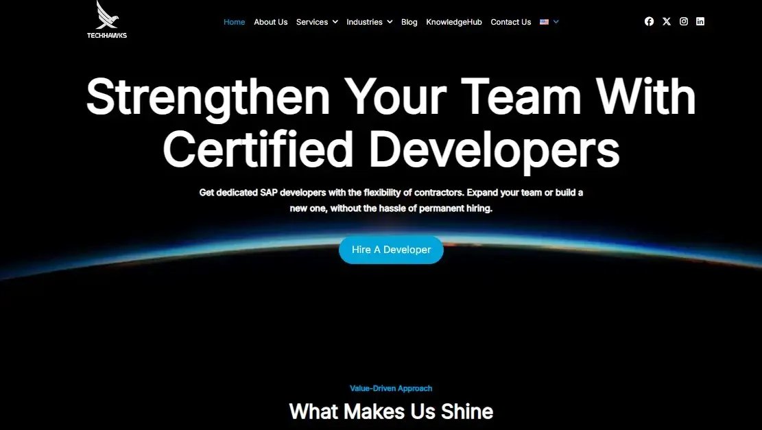 TechHawks website