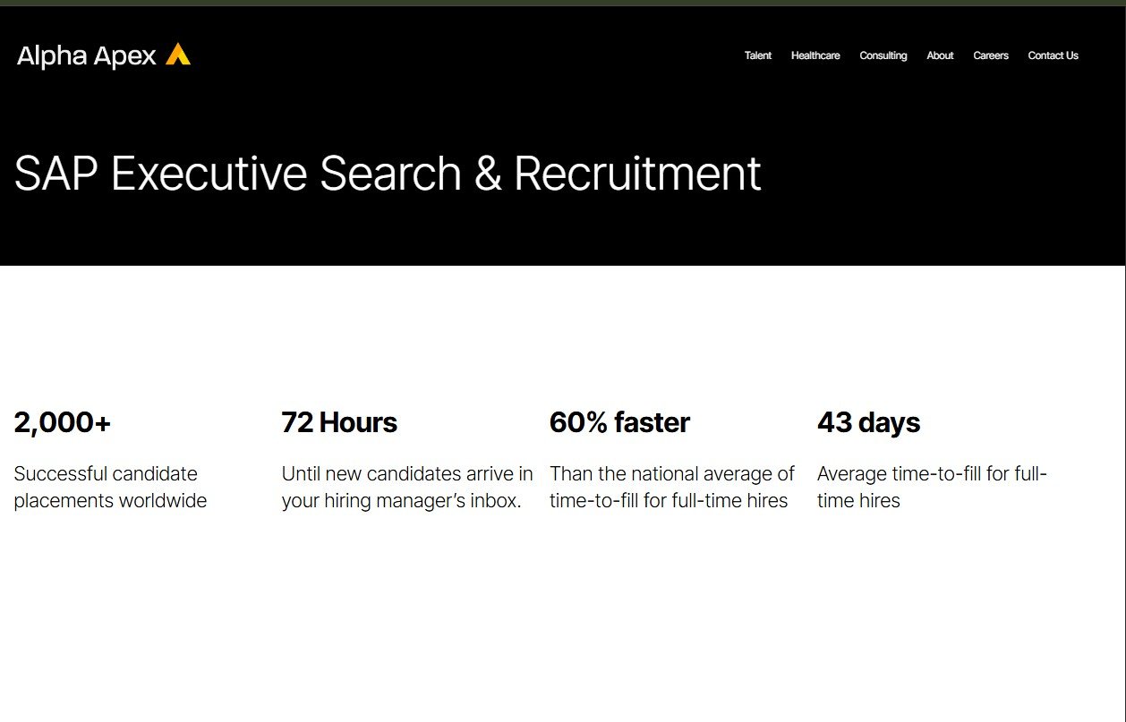 SAP Executive Search 26 Recruitment