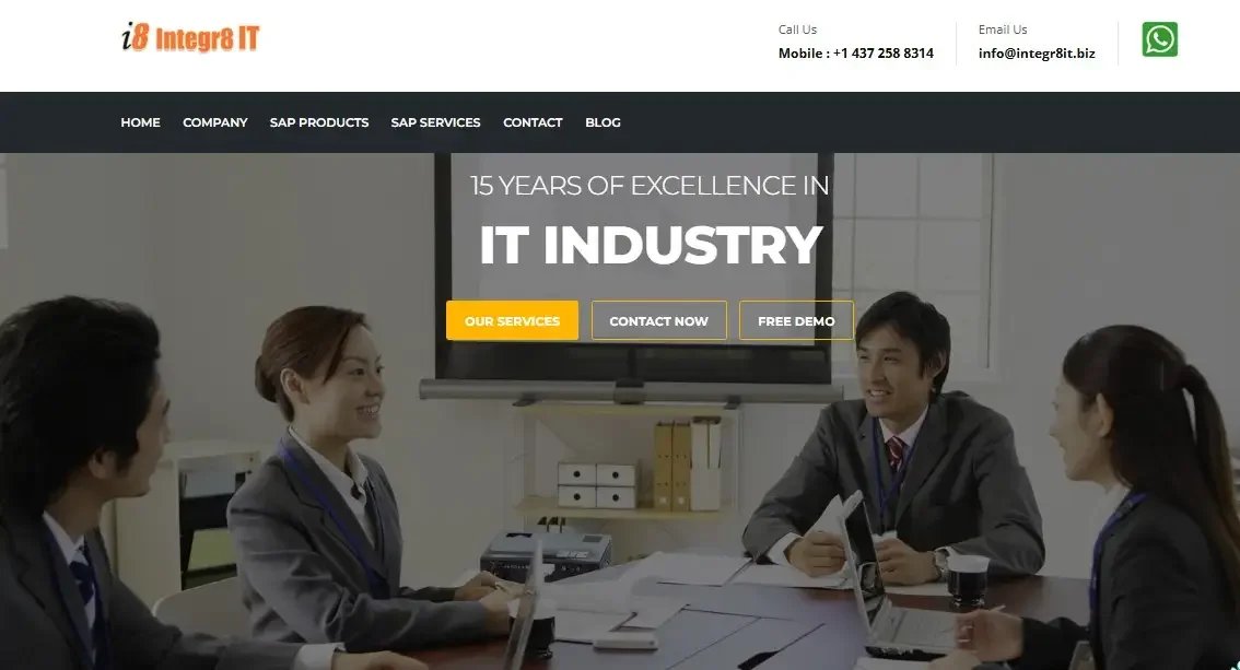 Integr8 website