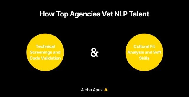 How top agencies vet NLP talent through technical screenings and cultural fit analysis