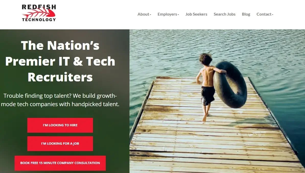 Redfish Technology website
