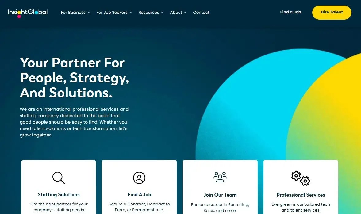 Insight Global website