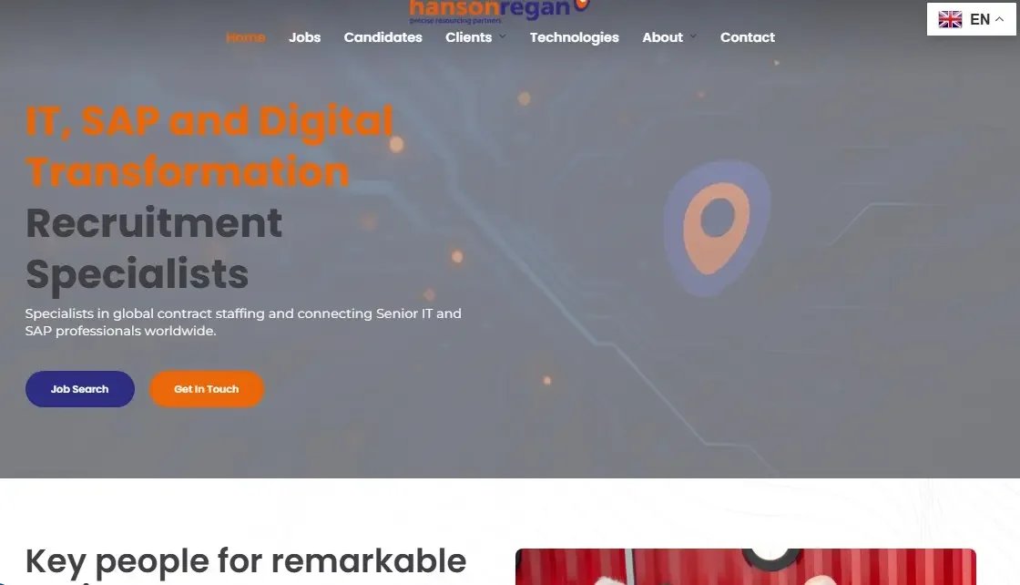 Hanson Regan website