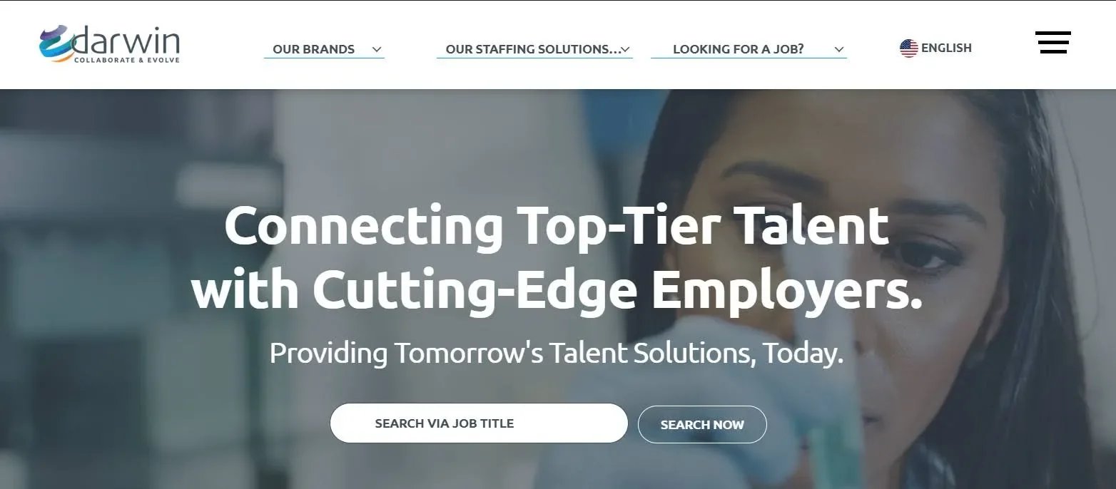 Darwin Recruitment website