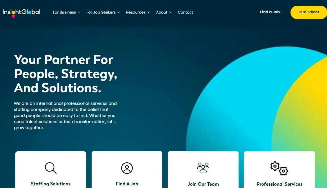Insight Global website