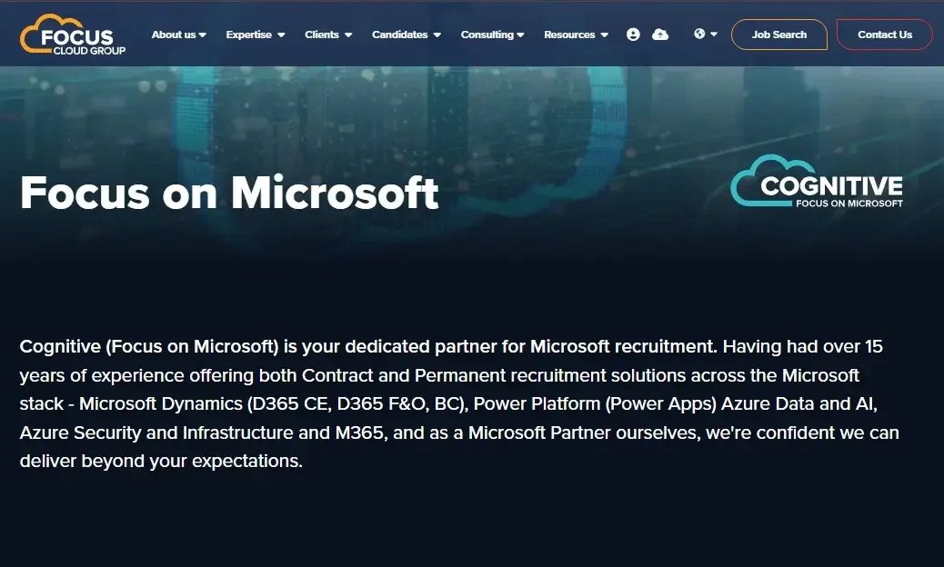 Cognitive (Focus on Microsoft)