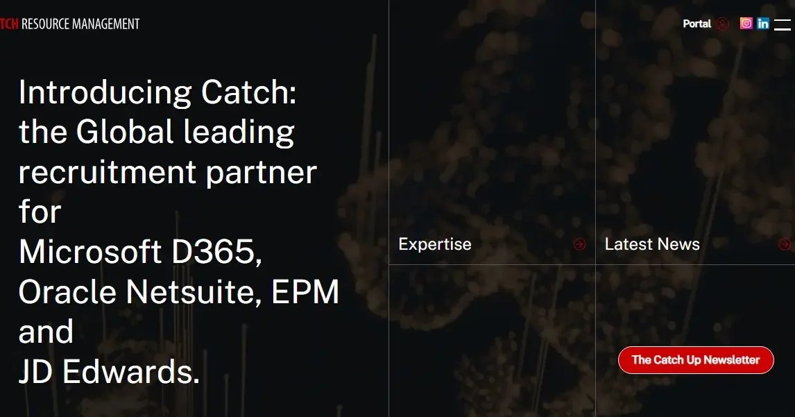 Catch Resource Management website
