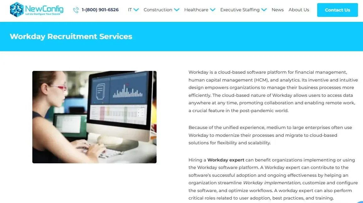 NewConfig website
