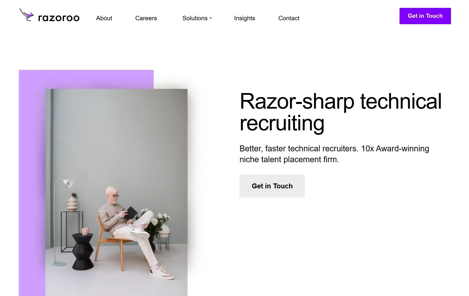 Razoroo website