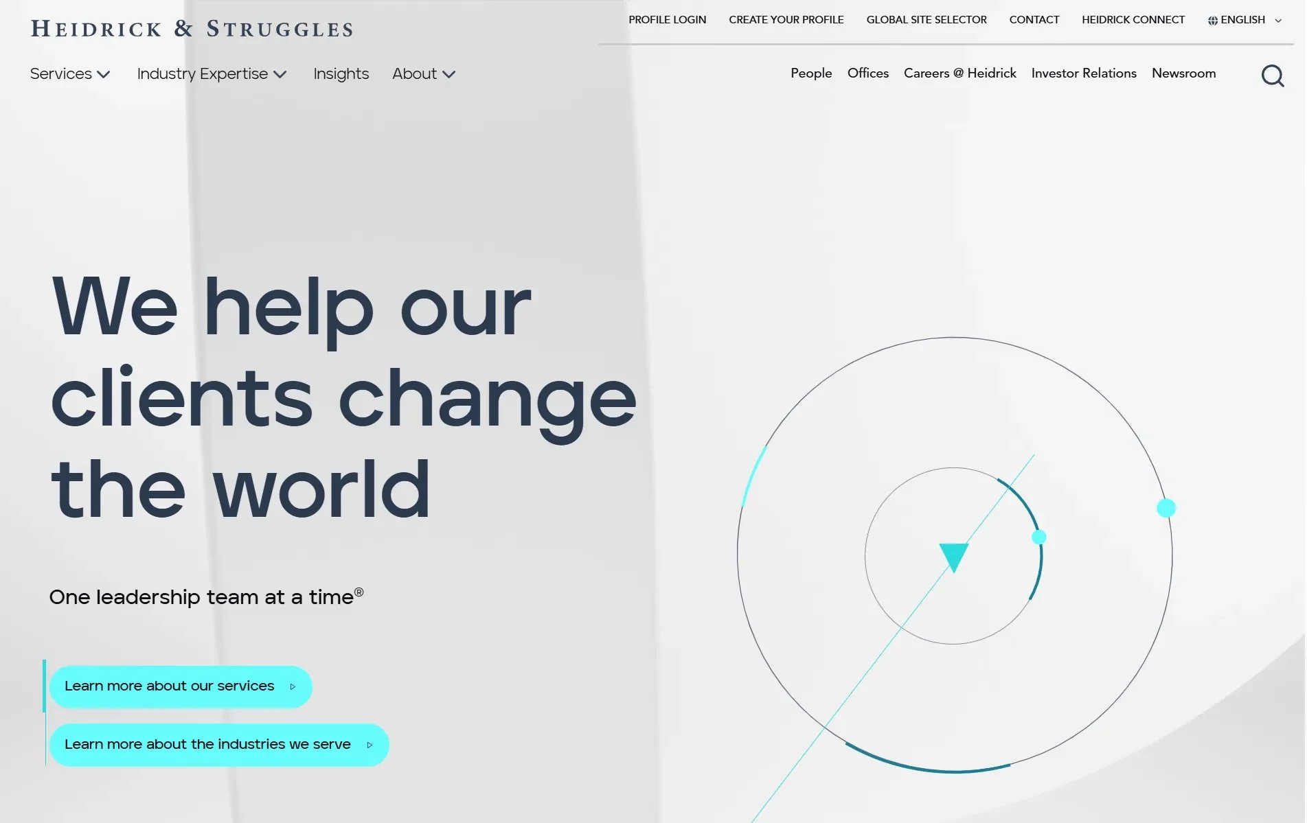Heidrick & Struggles website