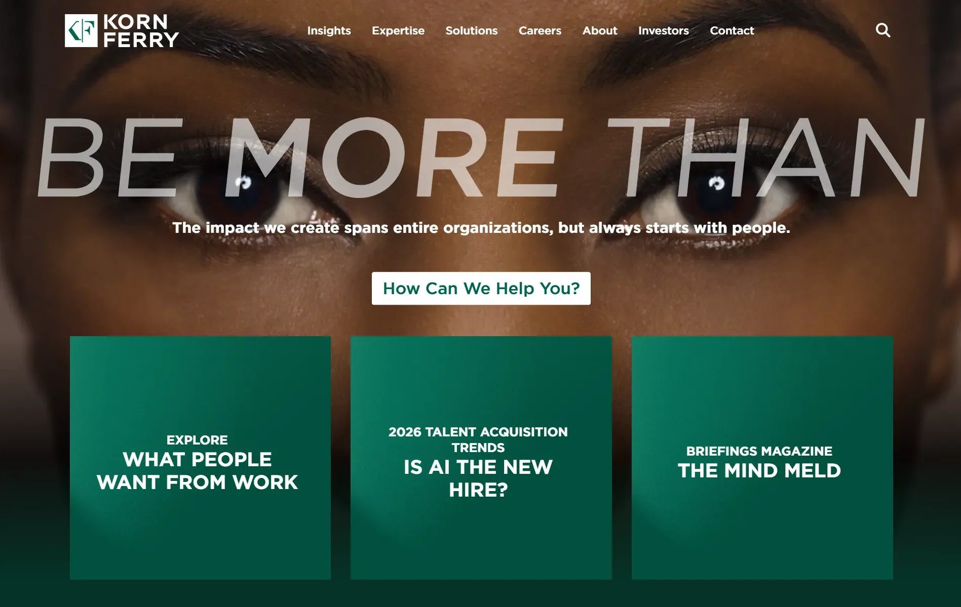 Korn Ferry website