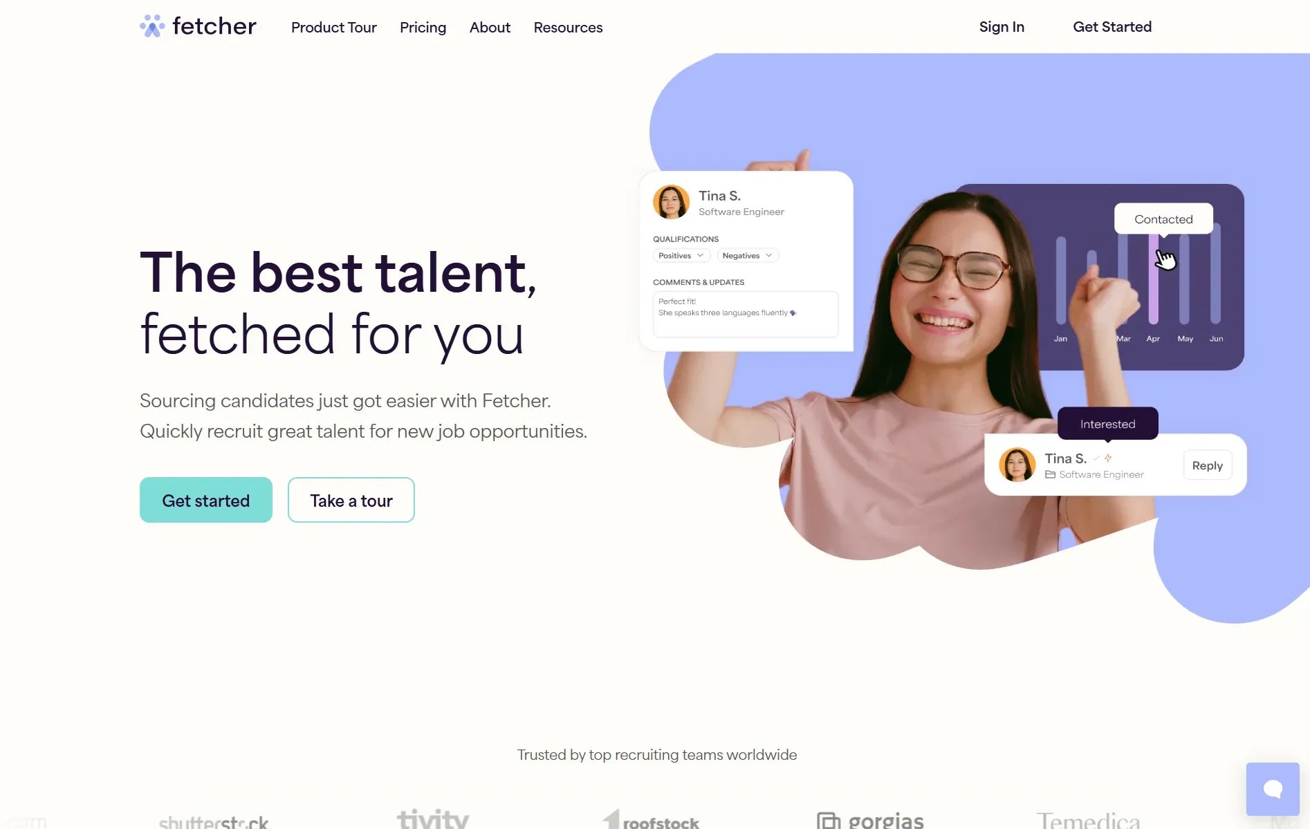 Fetcher website