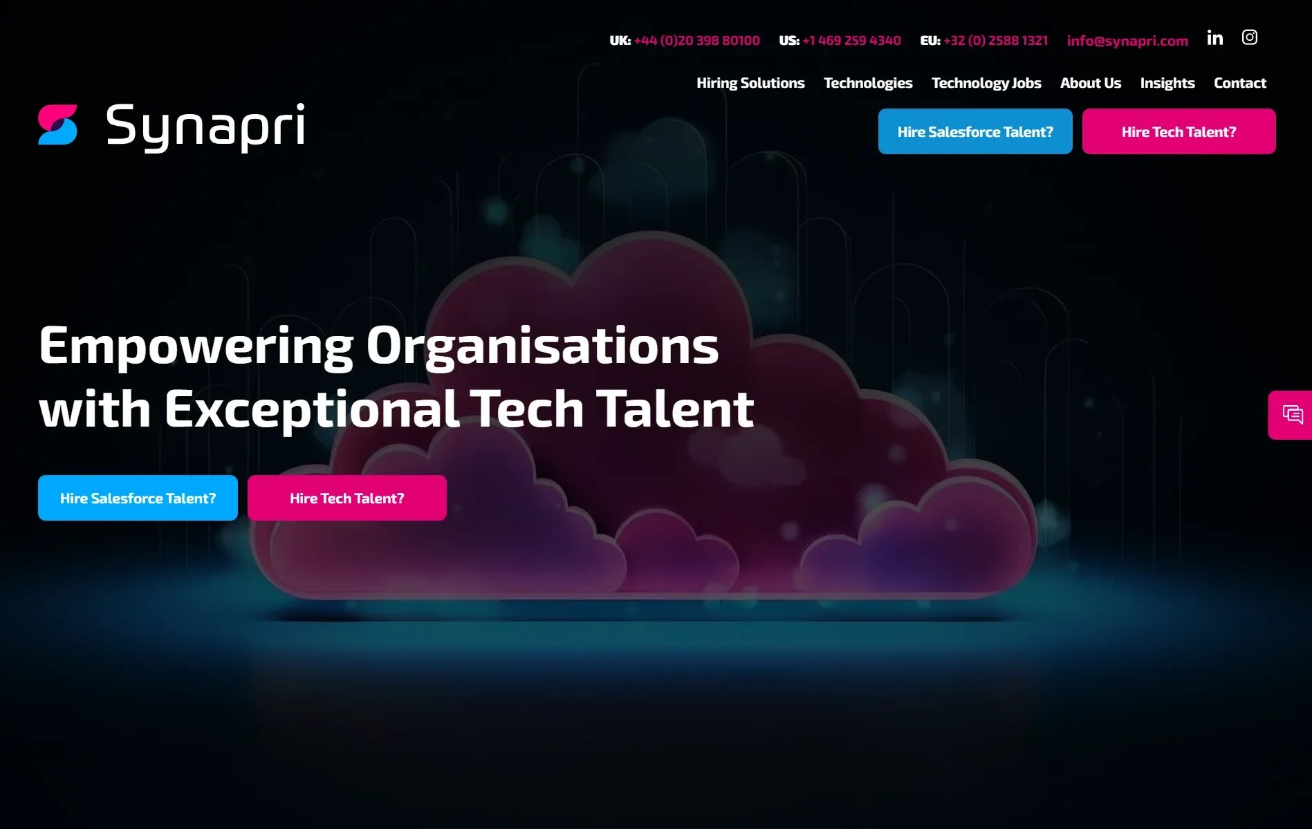 Synapri website